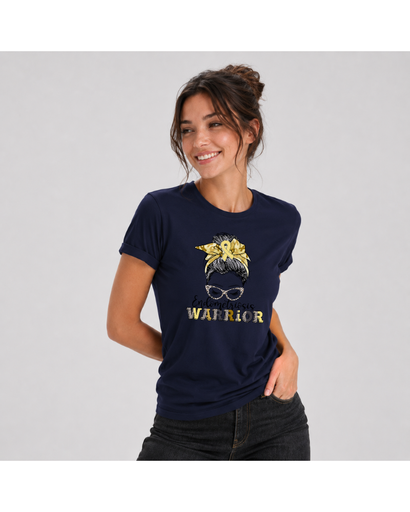Endometriosis Warriors - Camiseta Mujer Manga Corta