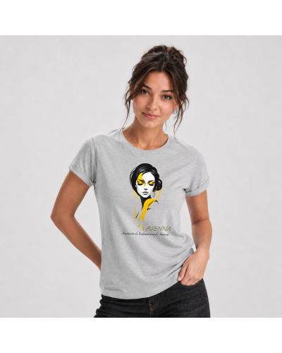 Chica Elegante - Camiseta Mujer Manga Corta