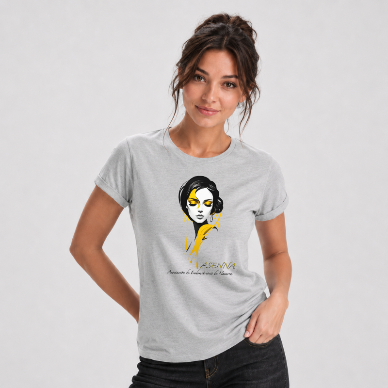 Chica Elegante - Camiseta Mujer Manga Corta