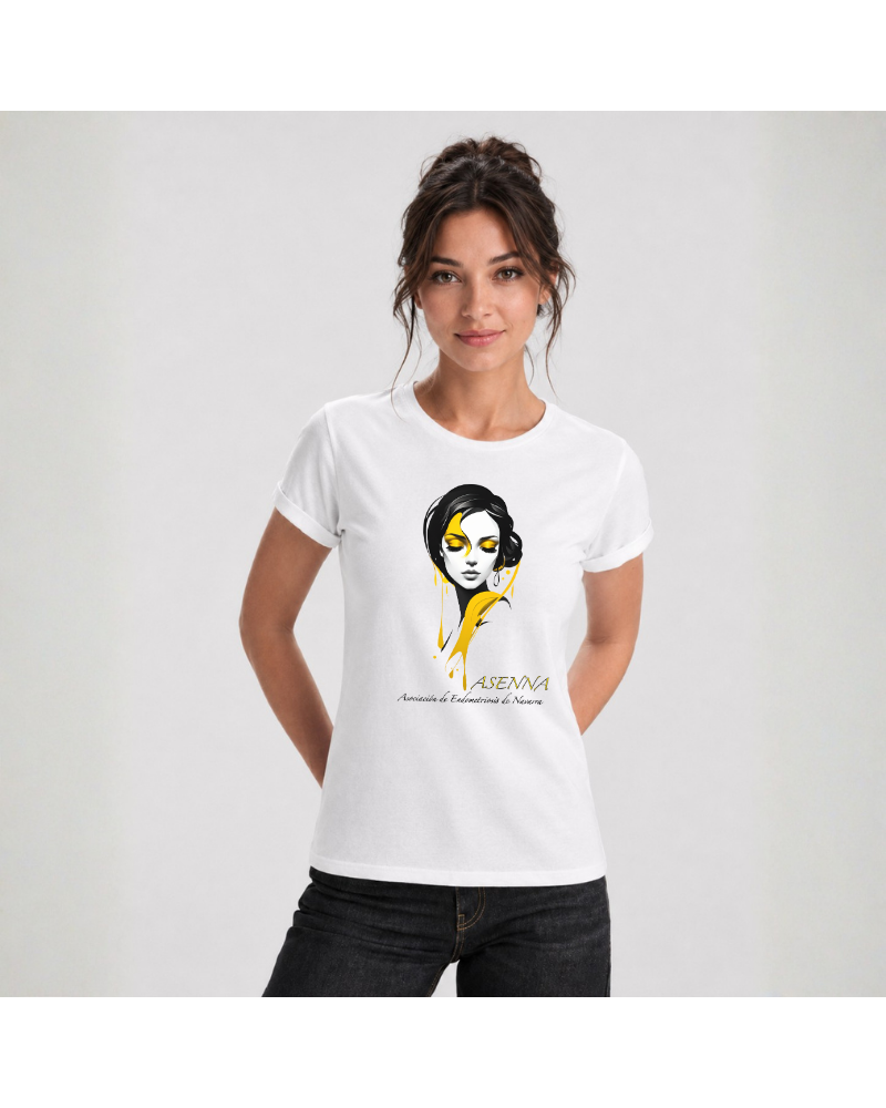 Chica Elegante - Camiseta Mujer Manga Corta