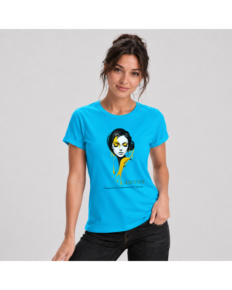 Chica Elegante - Camiseta Mujer Manga Corta
