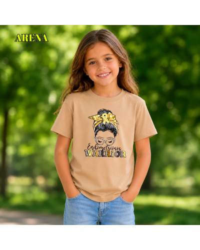 Camiseta Niño Manga Corta - Endometriosis Warriors