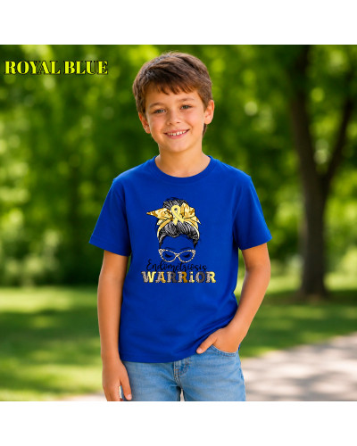 Camiseta Niño Manga Corta - Endometriosis Warriors