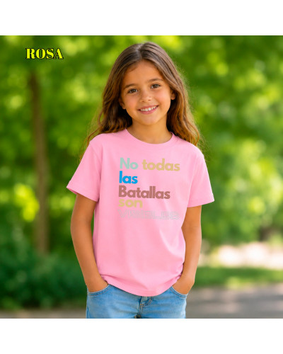 Batalla -Camiseta Niño Manga Corta