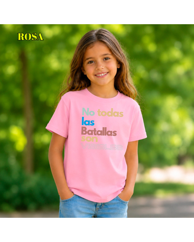 Batalla -Camiseta Niño Manga Corta