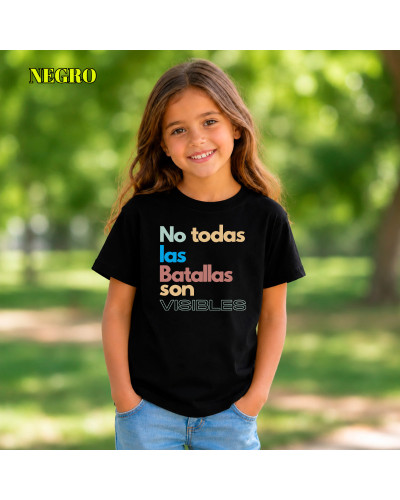 Batalla -Camiseta Niño Manga Corta
