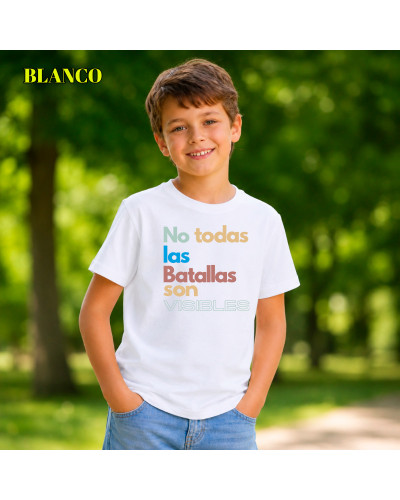 Batalla -Camiseta Niño Manga Corta