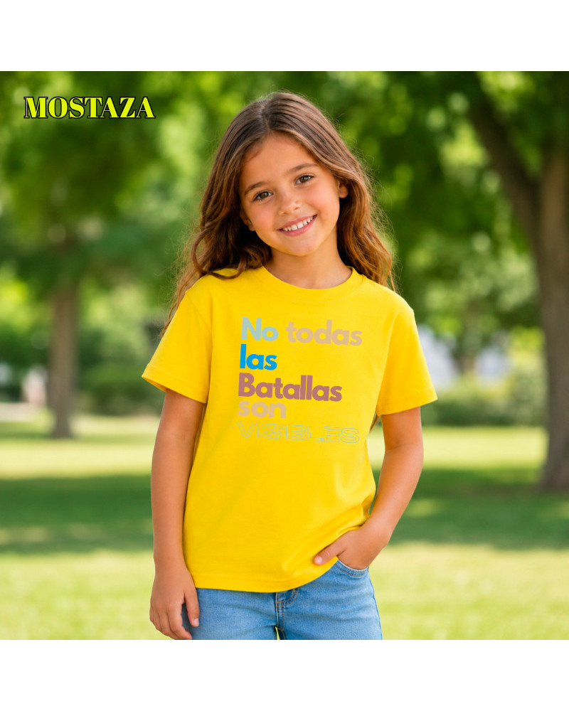 Batalla -Camiseta Niño Manga Corta