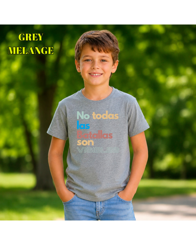 Batalla -Camiseta Niño Manga Corta