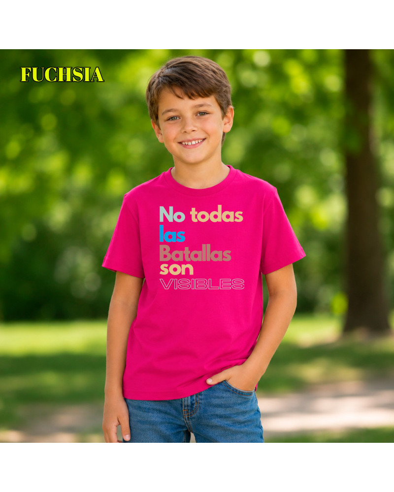 Batalla -Camiseta Niño Manga Corta