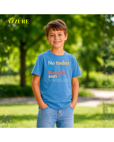 Batalla -Camiseta Niño Manga Corta