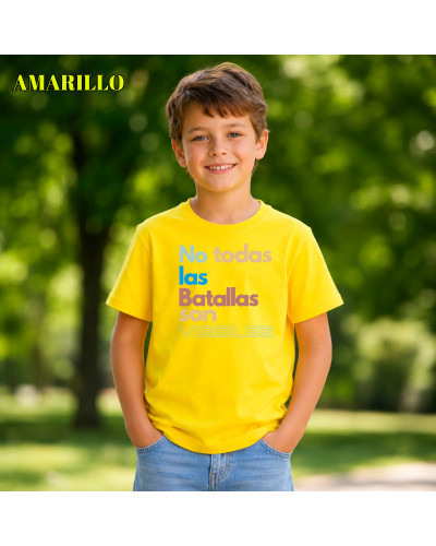 Batalla -Camiseta Niño Manga Corta