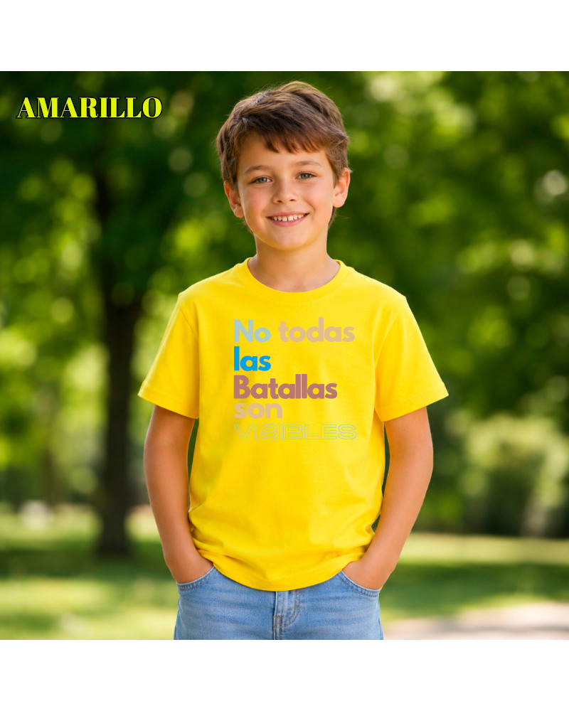 Batalla -Camiseta Niño Manga Corta