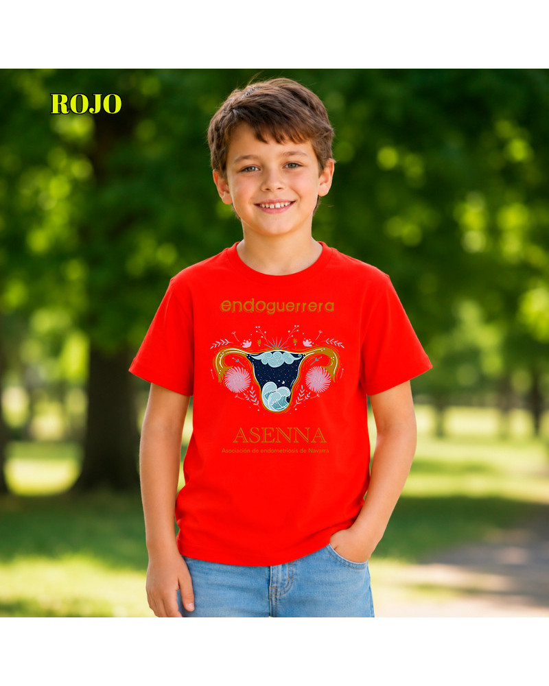 Útero - Camiseta Niño Manga Corta