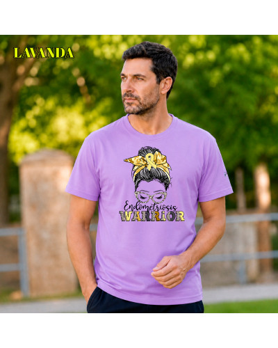 Endometriosis Warriors - Camiseta Hombre Manga Corta