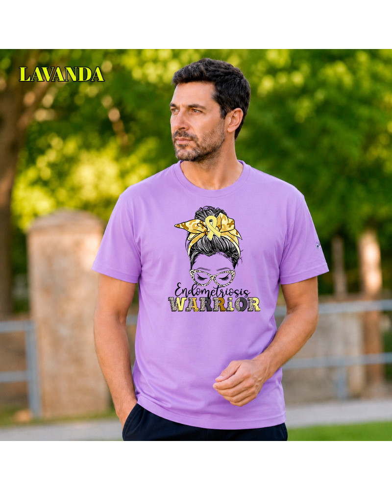 Endometriosis Warriors - Camiseta Hombre Manga Corta