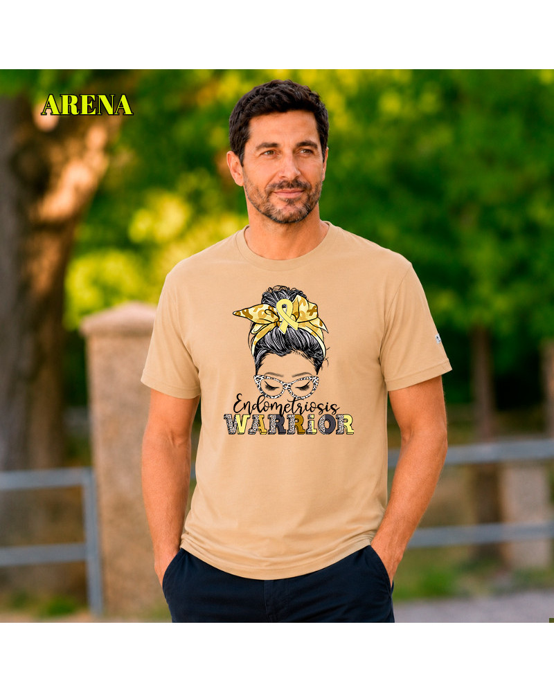 Endometriosis Warriors - Camiseta Hombre Manga Corta
