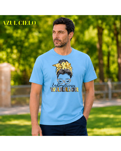 Endometriosis Warriors - Camiseta Hombre Manga Corta