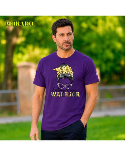 Endometriosis Warriors - Camiseta Hombre Manga Corta