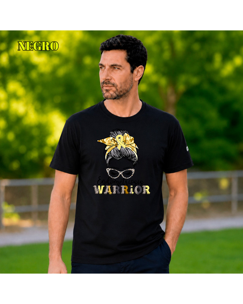 Endometriosis Warriors - Camiseta Hombre Manga Corta
