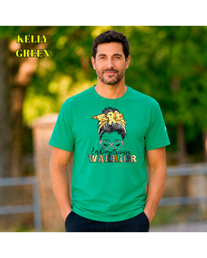 Endometriosis Warriors - Camiseta Hombre Manga Corta