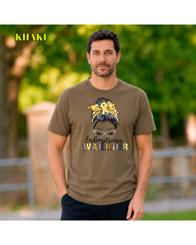 Endometriosis Warriors - Camiseta Hombre Manga Corta