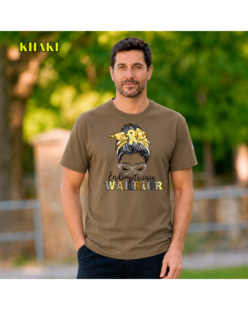 Endometriosis Warriors - Camiseta Hombre Manga Corta