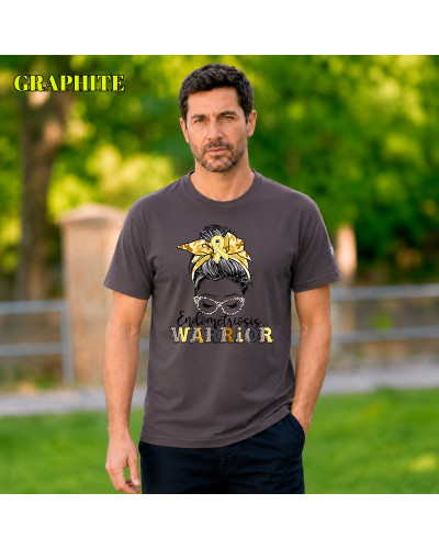 Endometriosis Warriors - Camiseta Hombre Manga Corta