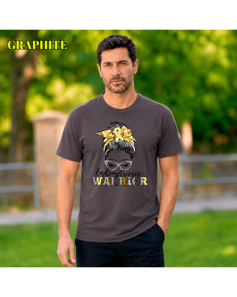 Endometriosis Warriors - Camiseta Hombre Manga Corta
