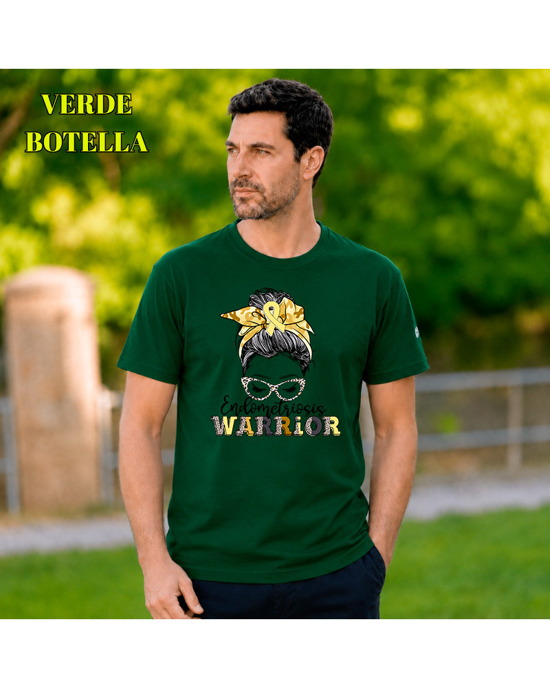 Endometriosis Warriors - Camiseta Hombre Manga Corta