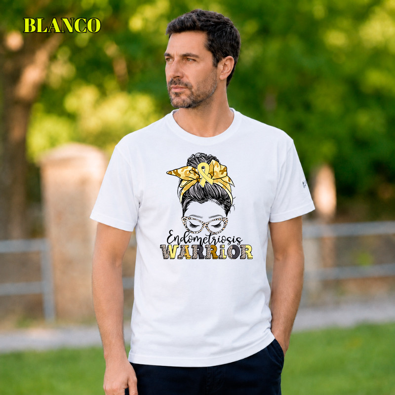 Endometriosis Warriors - Camiseta Hombre Manga Corta