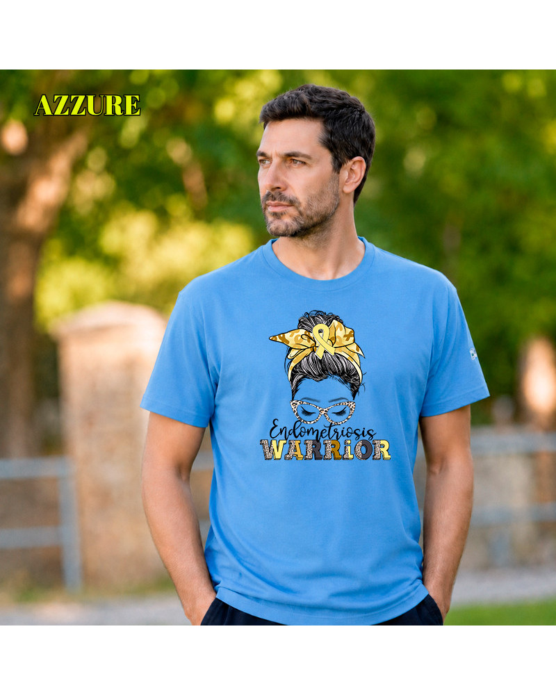 Endometriosis Warriors - Camiseta Hombre Manga Corta