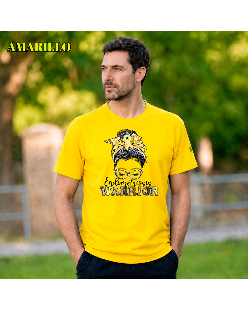 Endometriosis Warriors - Camiseta Hombre Manga Corta