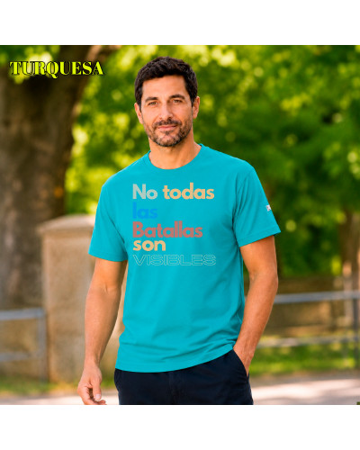 Batalla - Camiseta Hombre Manga Corta