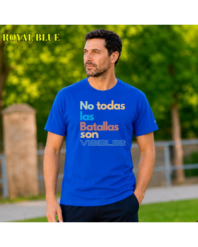 Batalla - Camiseta Hombre Manga Corta