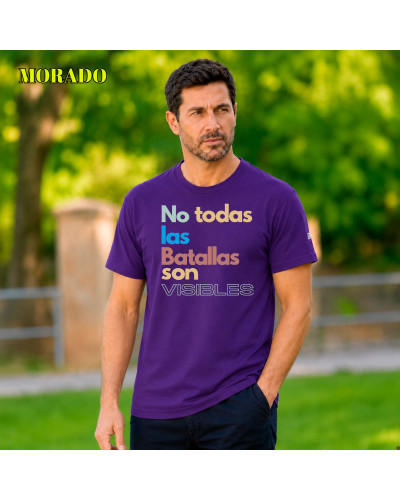 Batalla - Camiseta Hombre Manga Corta