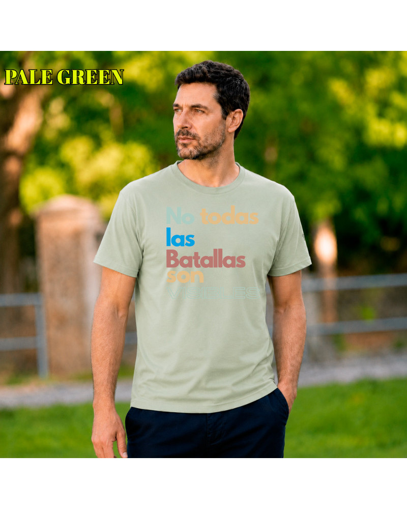 Batalla - Camiseta Hombre Manga Corta