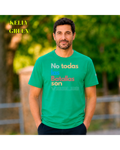 Batalla - Camiseta Hombre Manga Corta
