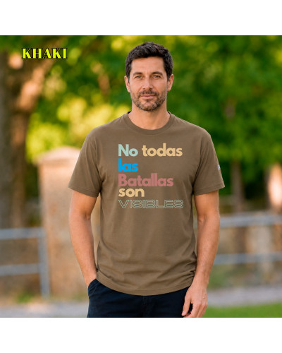Batalla - Camiseta Hombre Manga Corta