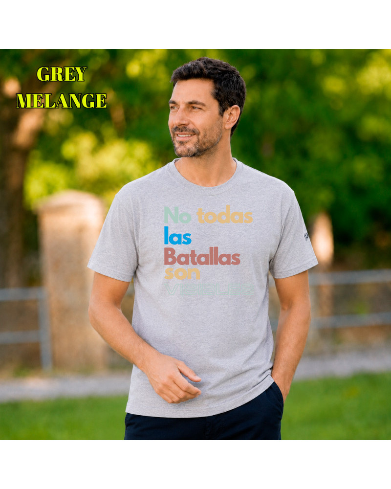 Batalla - Camiseta Hombre Manga Corta