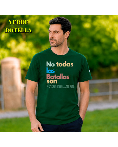 Batalla - Camiseta Hombre Manga Corta