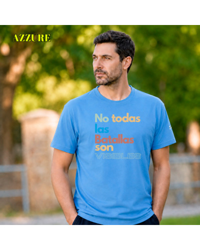Batalla - Camiseta Hombre Manga Corta