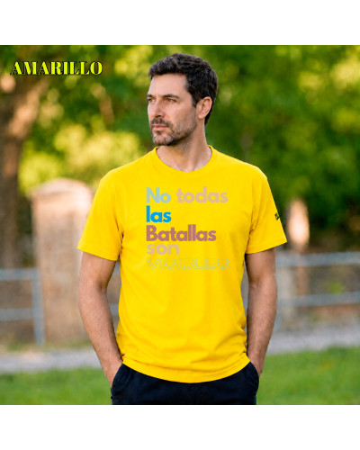 Batalla - Camiseta Hombre Manga Corta