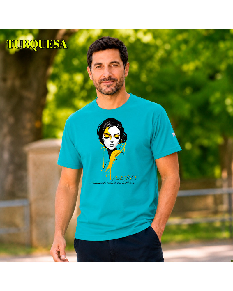 Chica Elegante - Camiseta Hombre Manga Corta