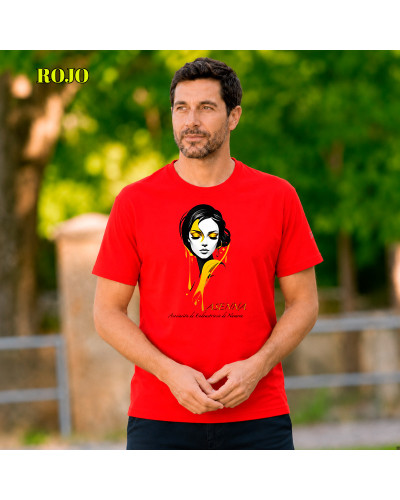 Chica Elegante - Camiseta Hombre Manga Corta
