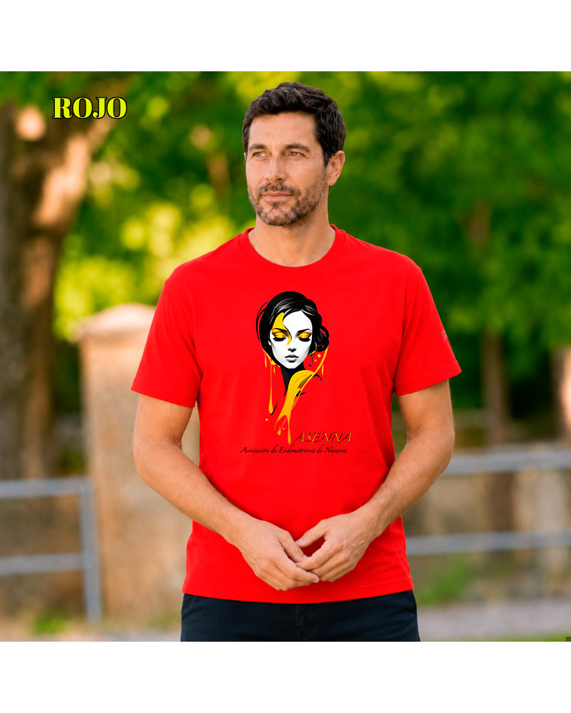 Chica Elegante - Camiseta Hombre Manga Corta