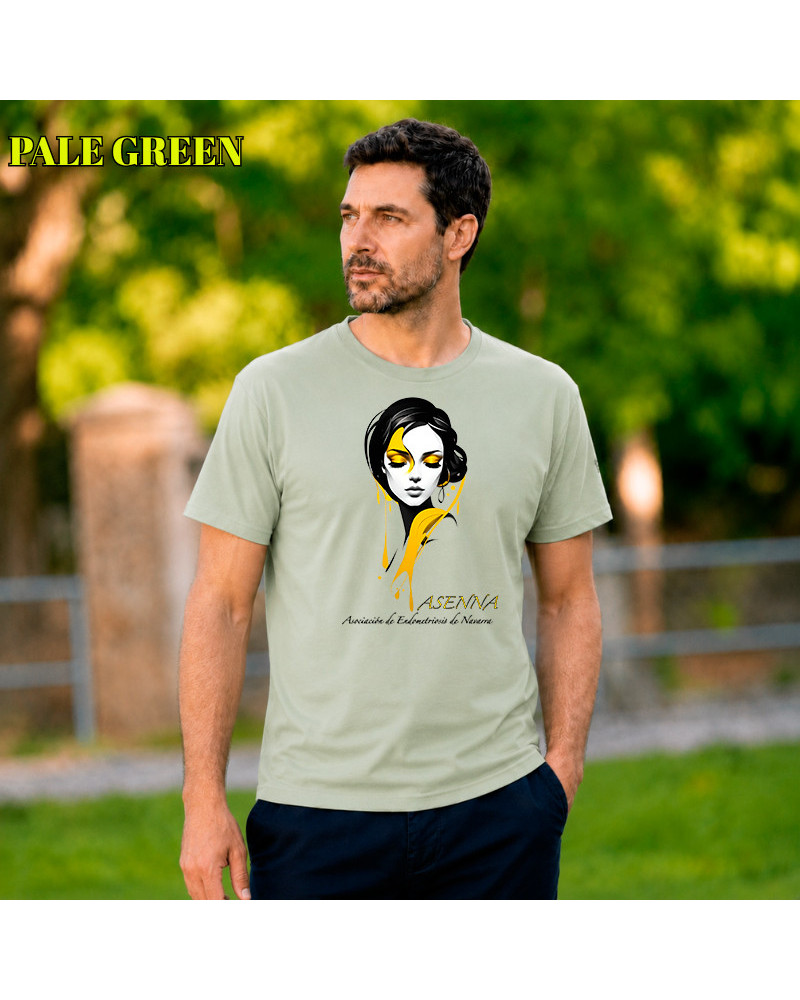Chica Elegante - Camiseta Hombre Manga Corta