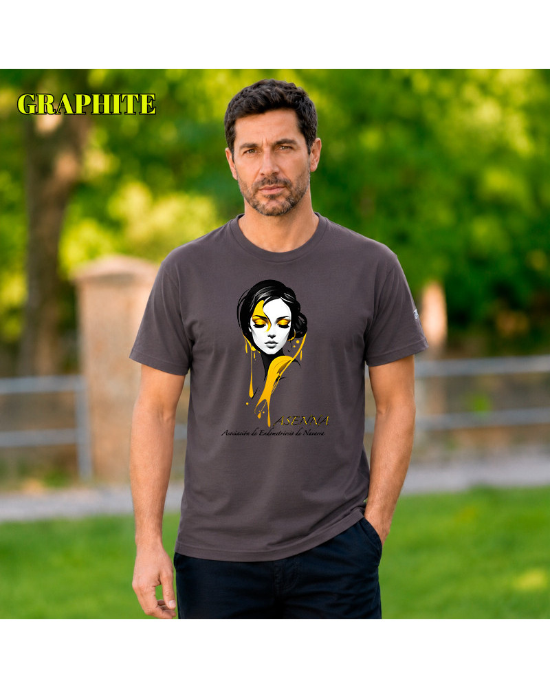 Chica Elegante - Camiseta Hombre Manga Corta