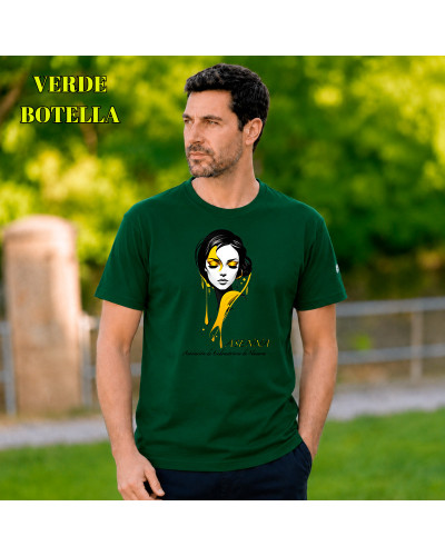 Chica Elegante - Camiseta Hombre Manga Corta