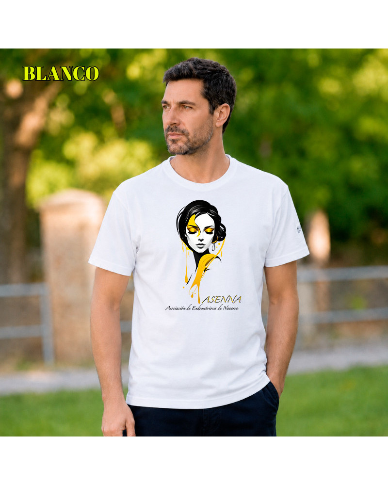 Chica Elegante - Camiseta Hombre Manga Corta